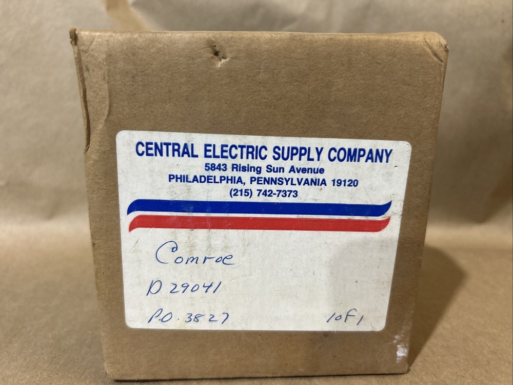 Central Electric Cat No R44 Comroe