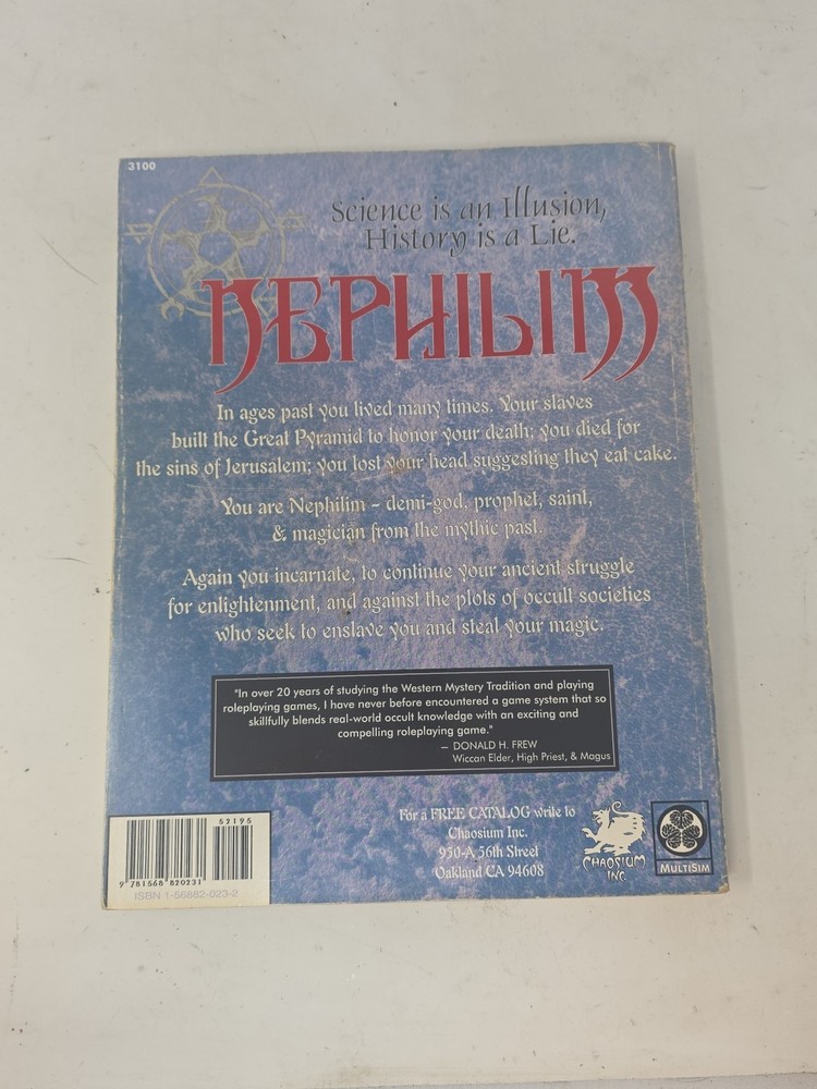 Frederic WeilNephilim : Occult Roleplaying