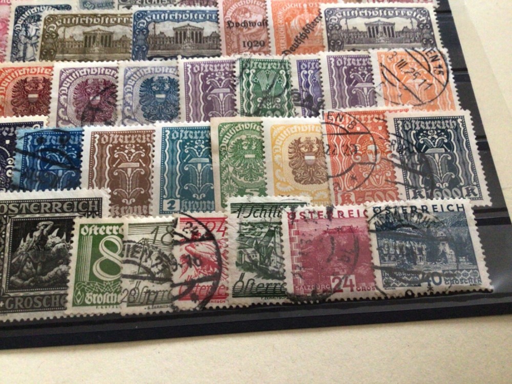 Austria mounted mint or used stamps A16375
