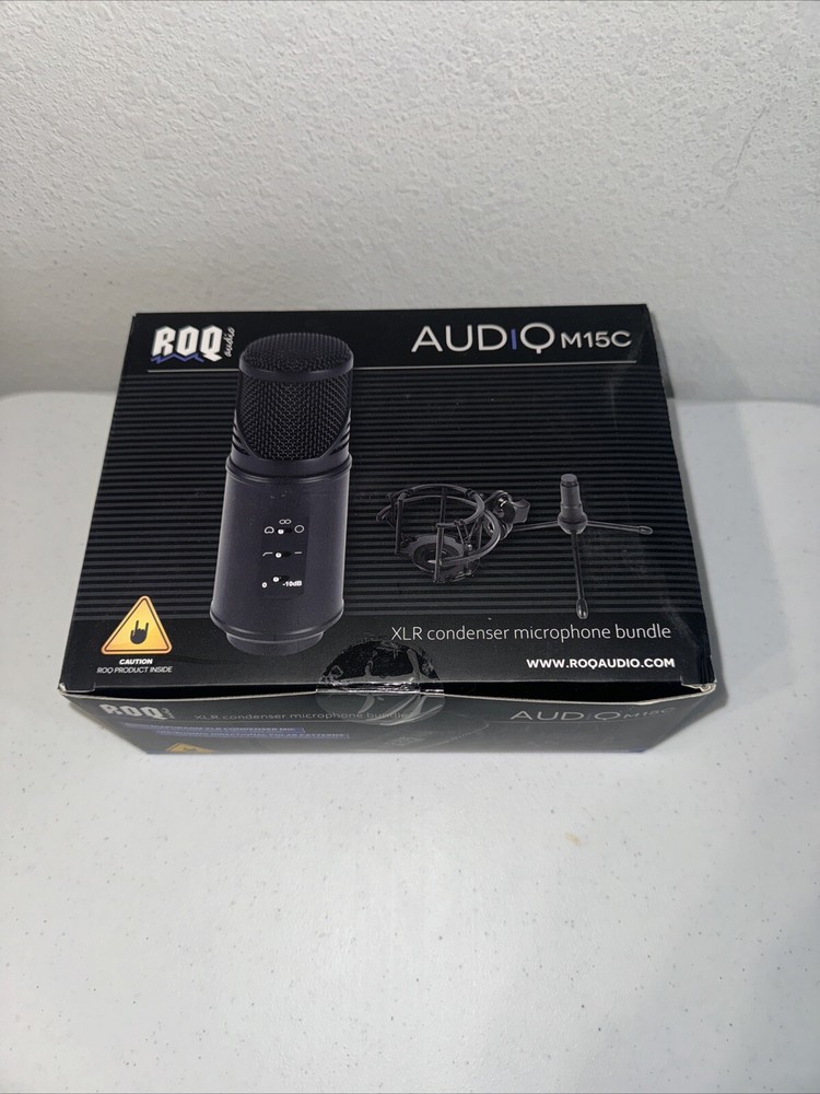 ROQ Audio Condenser Microphone (M15C-B)