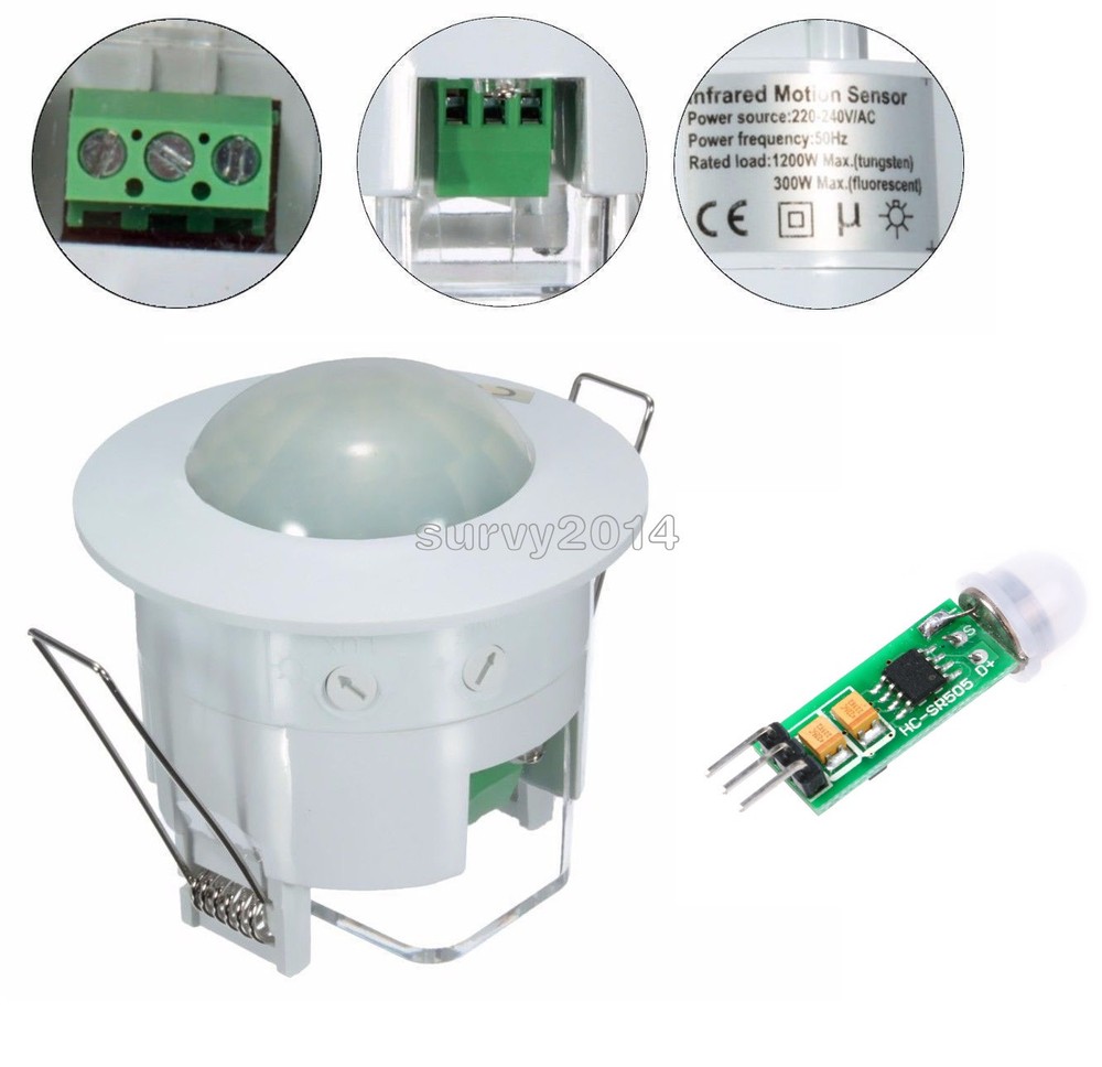 Mini HC-SR505 /360° Ceiling Infrared PIR Motion Sensor Precise Detector Module S