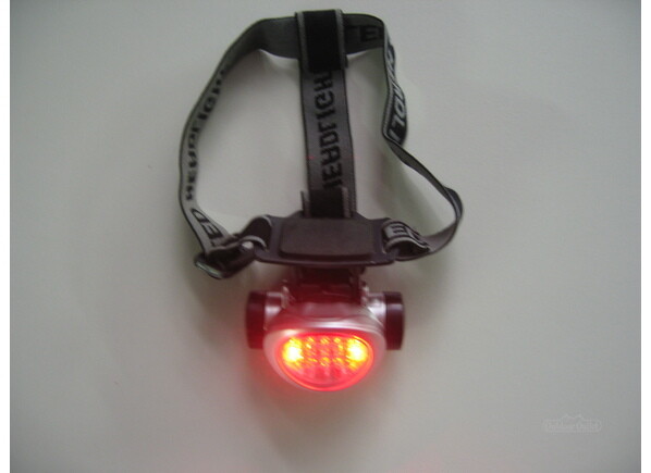 Hawk 10 LED Headlamp 3 AAA Battery