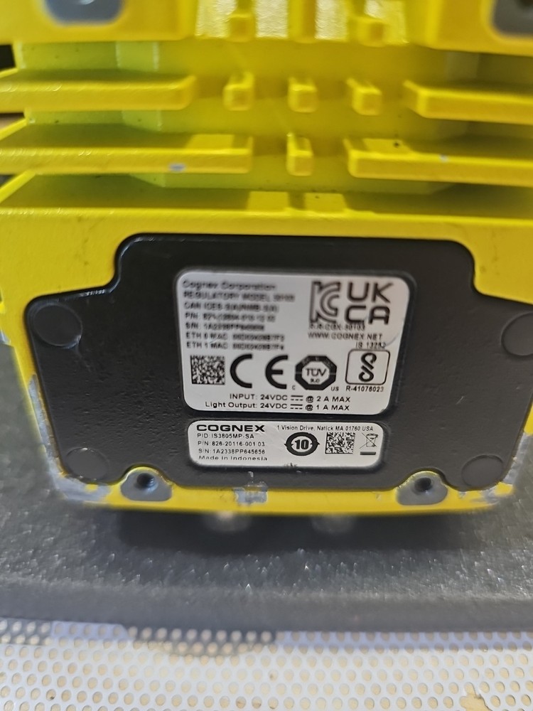 Cognex IS3805MP-SA Deep Learning AI Vision System