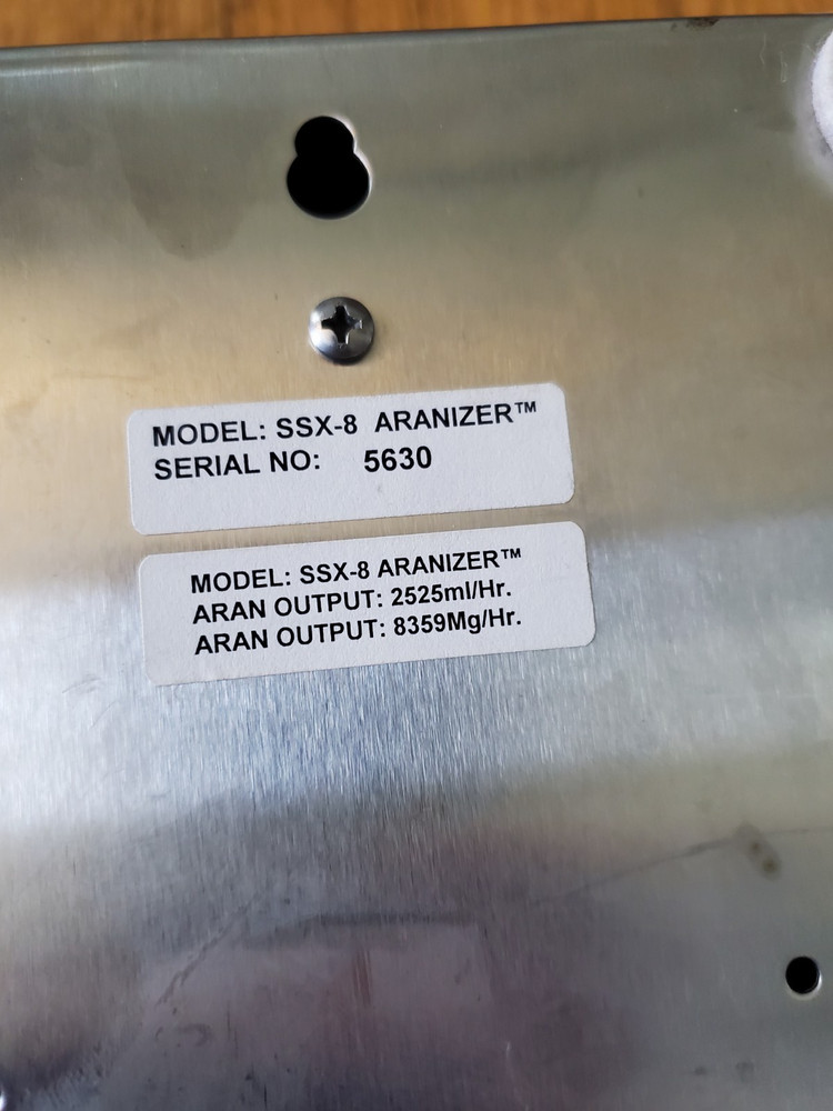 Aranizer SSX-8 Electronic Air Purifier