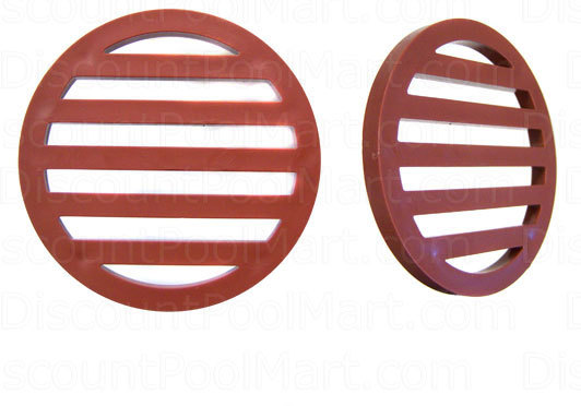 Deck Drain Plastic Cover 3" inch diameter & 1/4" inch Thick