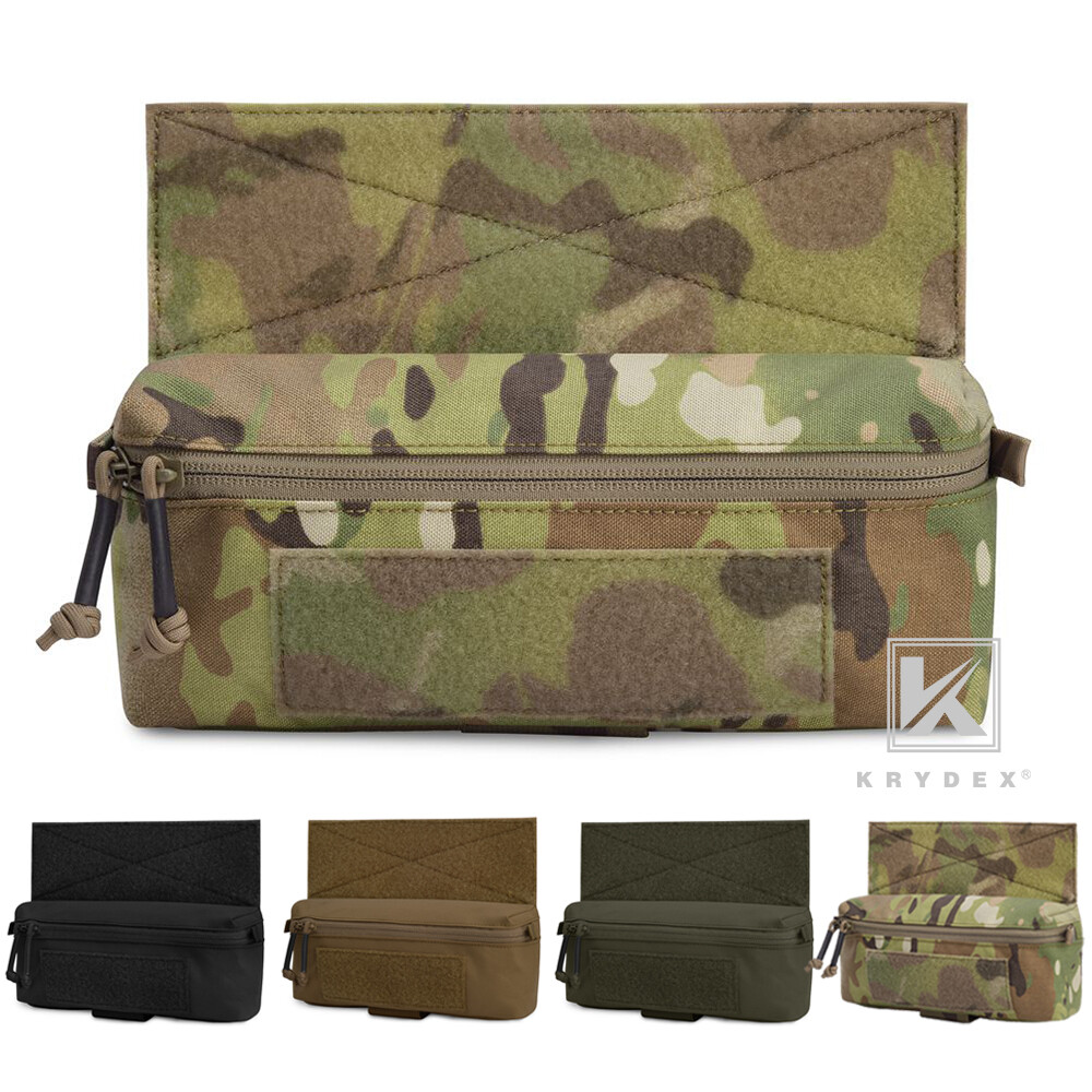KRYDEX Mini Dangler Drop Pouch Abdominal Carrying for Chest Rig Armor Carrier