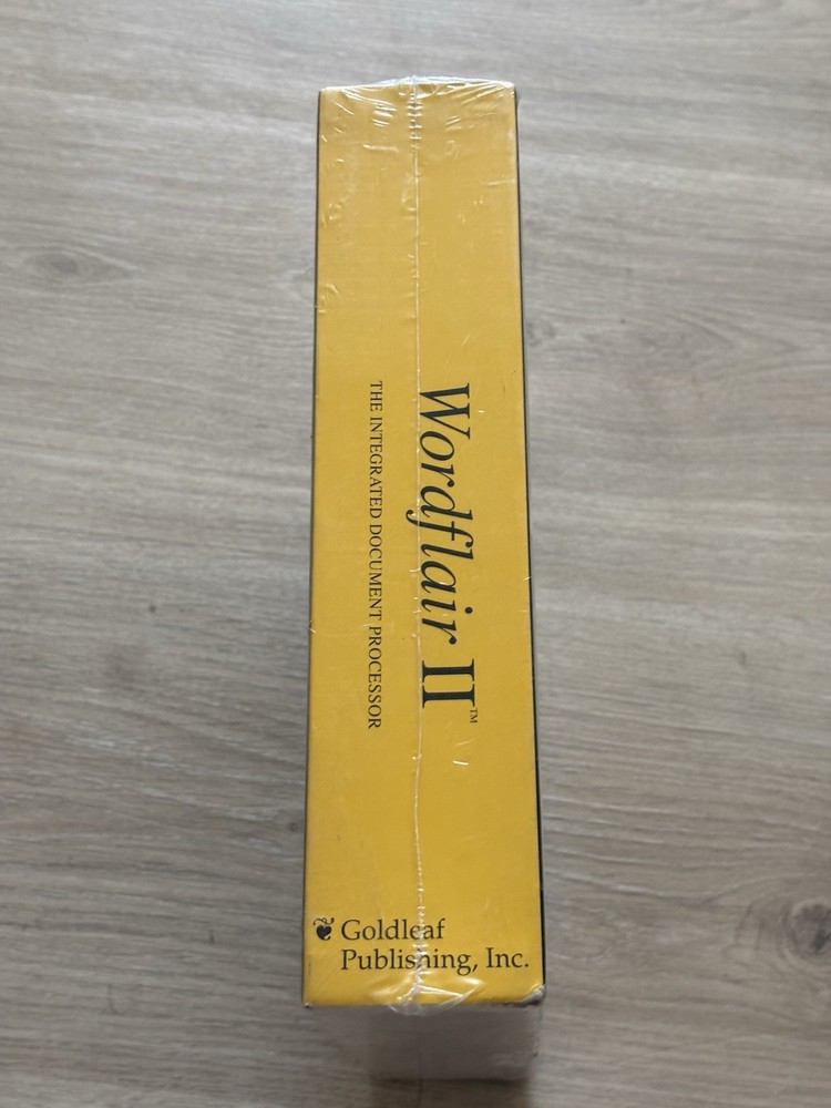 NEW Vintage Wordflair II Software for Atari ST Document Processor Sealed