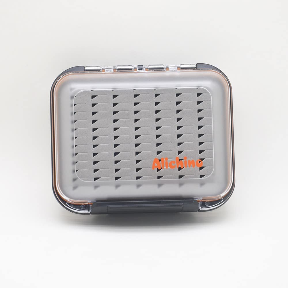 Fly Box for Fly Files Ice Jig Box Two Sided Waterproof Fly Fishing Box for Ny...