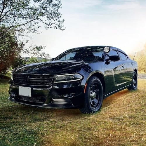 Tape on External Window Visors Compatible with 2011-2023 Dodge Charger, Slim