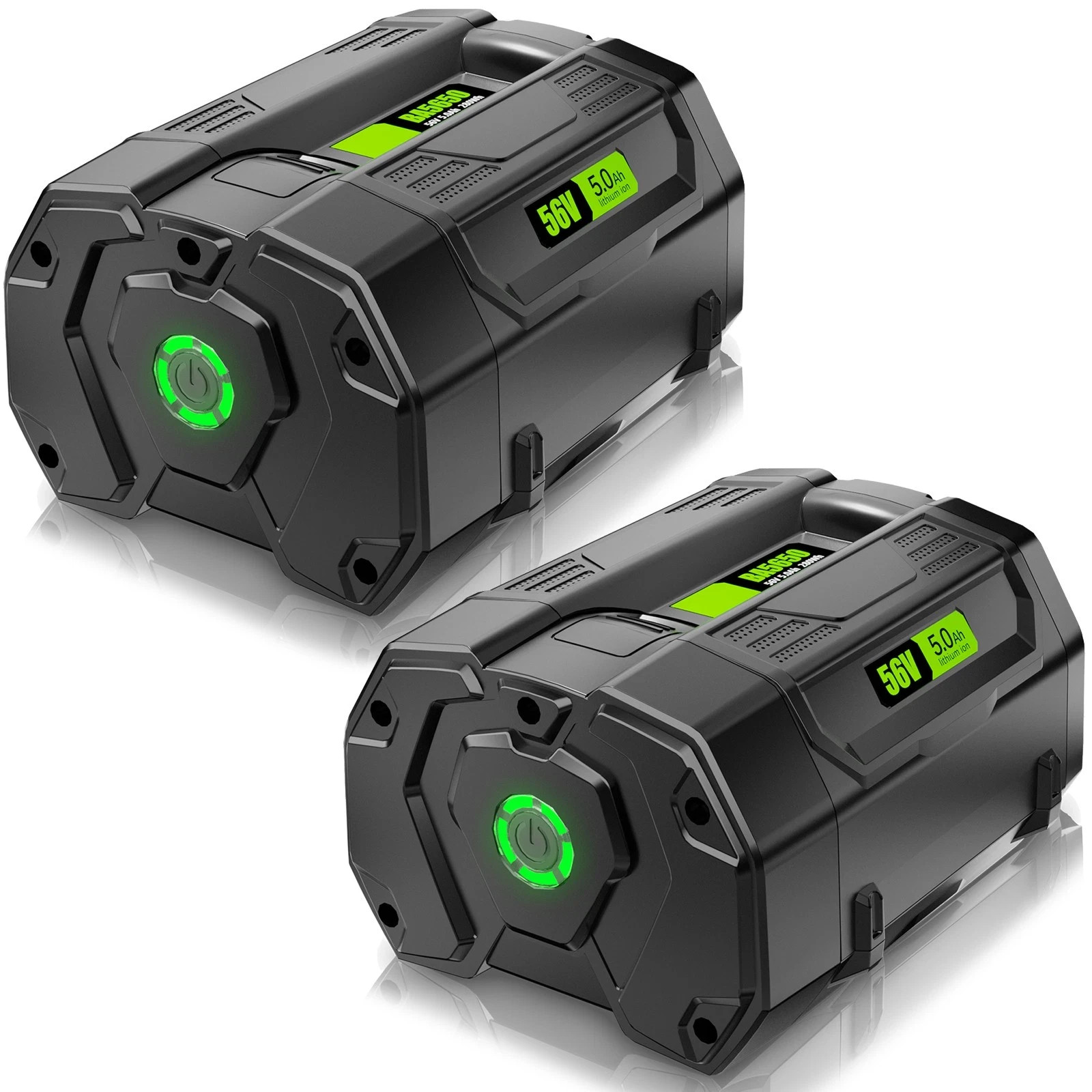 2x 56Volt 5.0Ah Lithium-ion Battery For EGO Power+ 56V BA5600T BA2800T BA2240