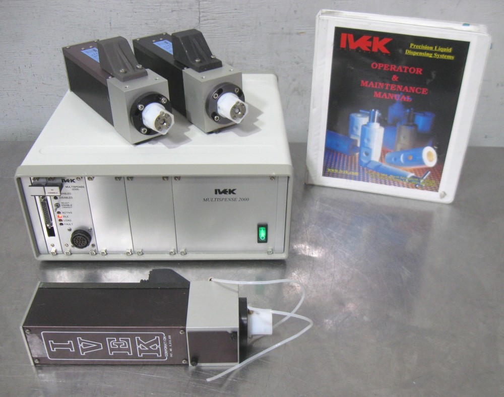 C201562 IVEK Multispense 2000 Liquid Dispensing Sys (3) 40 Pitch Linear Actuator