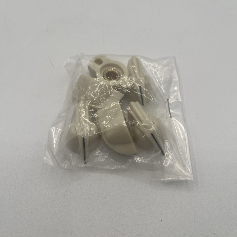 6 Chicken Head Pointer Knobs 6.4mm hole 1/4" Shaft - Volume Tone