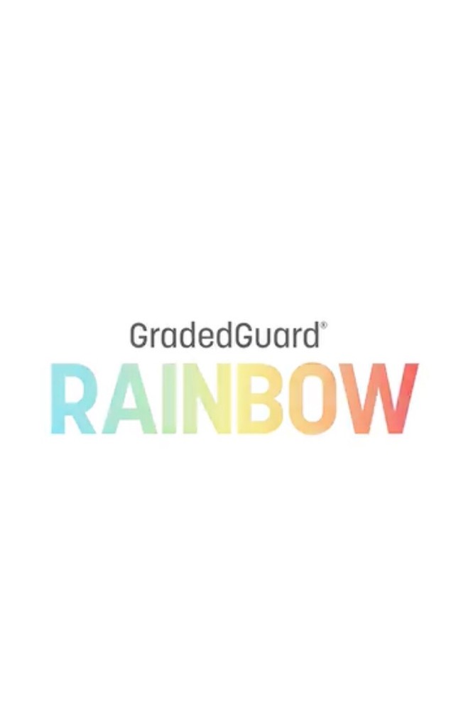 GradedGuard PSA Graded Card Case Guard Protector RAINBOW Limited Edition