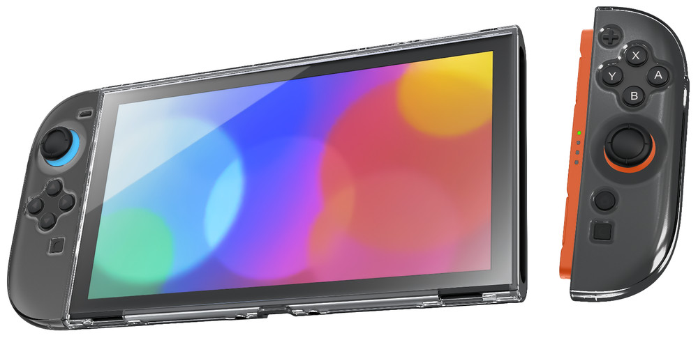 Nyko Thin Case for Switch 2 - Clear Dockable Console Protector