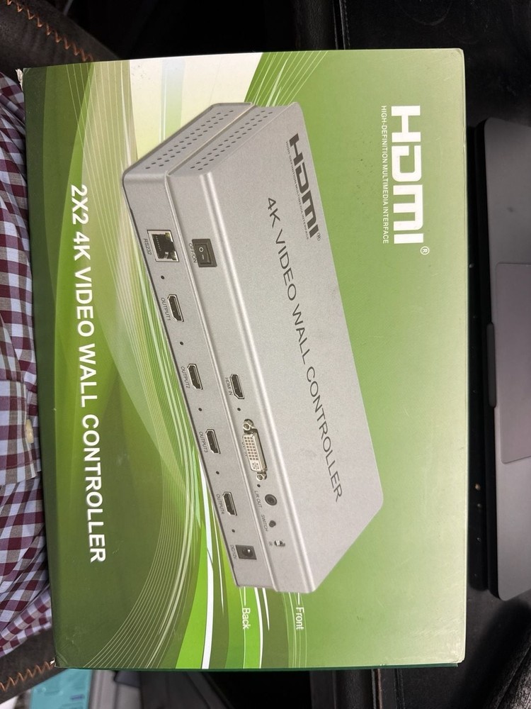 4K 2x2 HDMI Video Wall Controller TV Wall Processor (Model HDVW2X2)