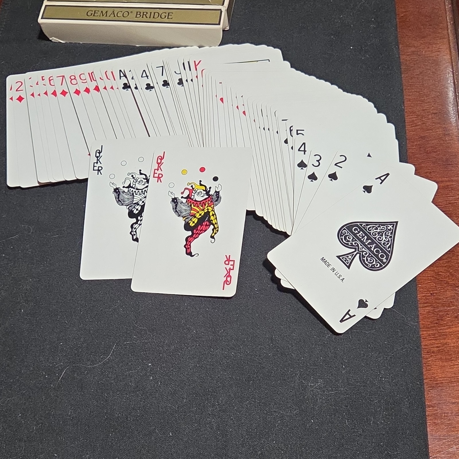 ACDelco Bridge Playing Cards Double Deck Red Blue Standard Card Deck Set