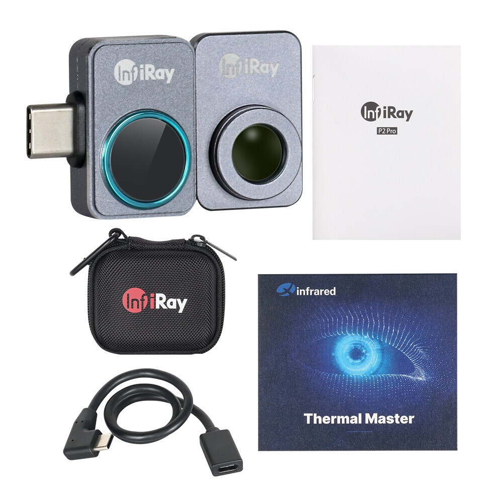 InfiRay P2 Pro Thermal Camera USB Type C Thermal Imaging Camera For Android/iOS