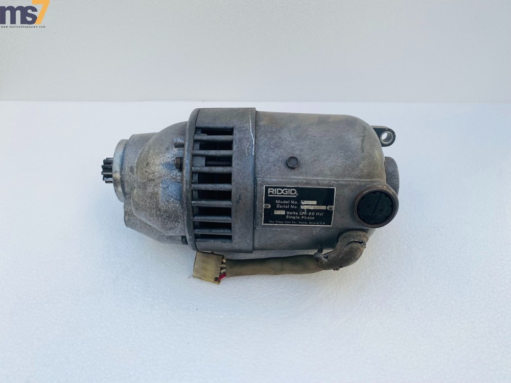 RIDGID 1182 ELECTIC MOTOR FOR 535 PIPE THREADER THREADING MACHINE 115V