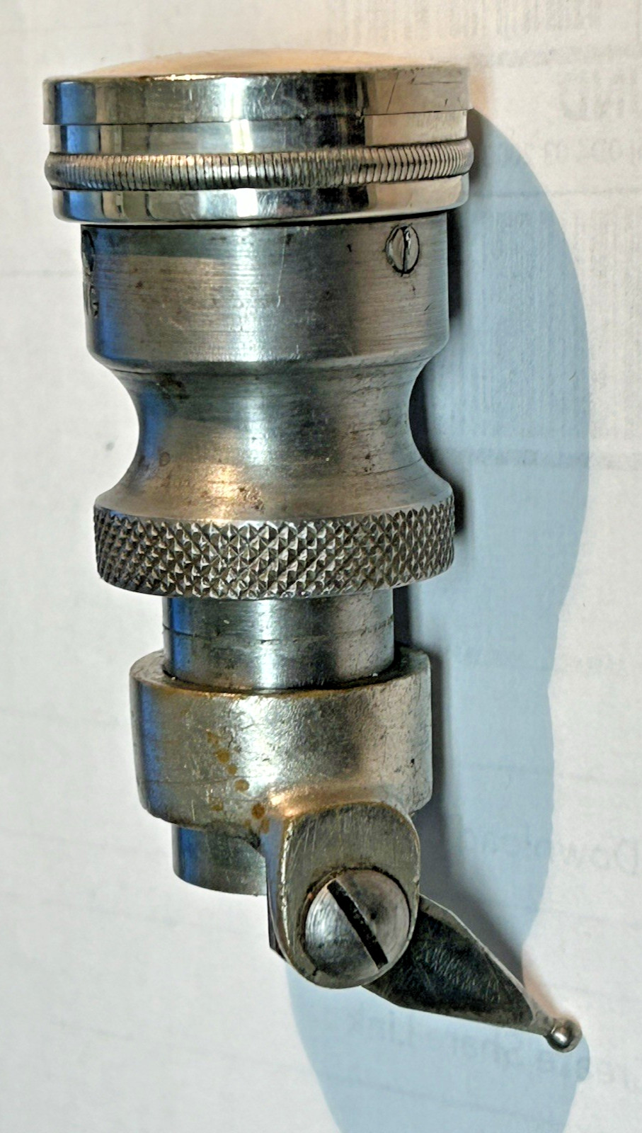 KWIK-WAY Valve Seat Grinding Run out Guage .638 Pilot Good Condition