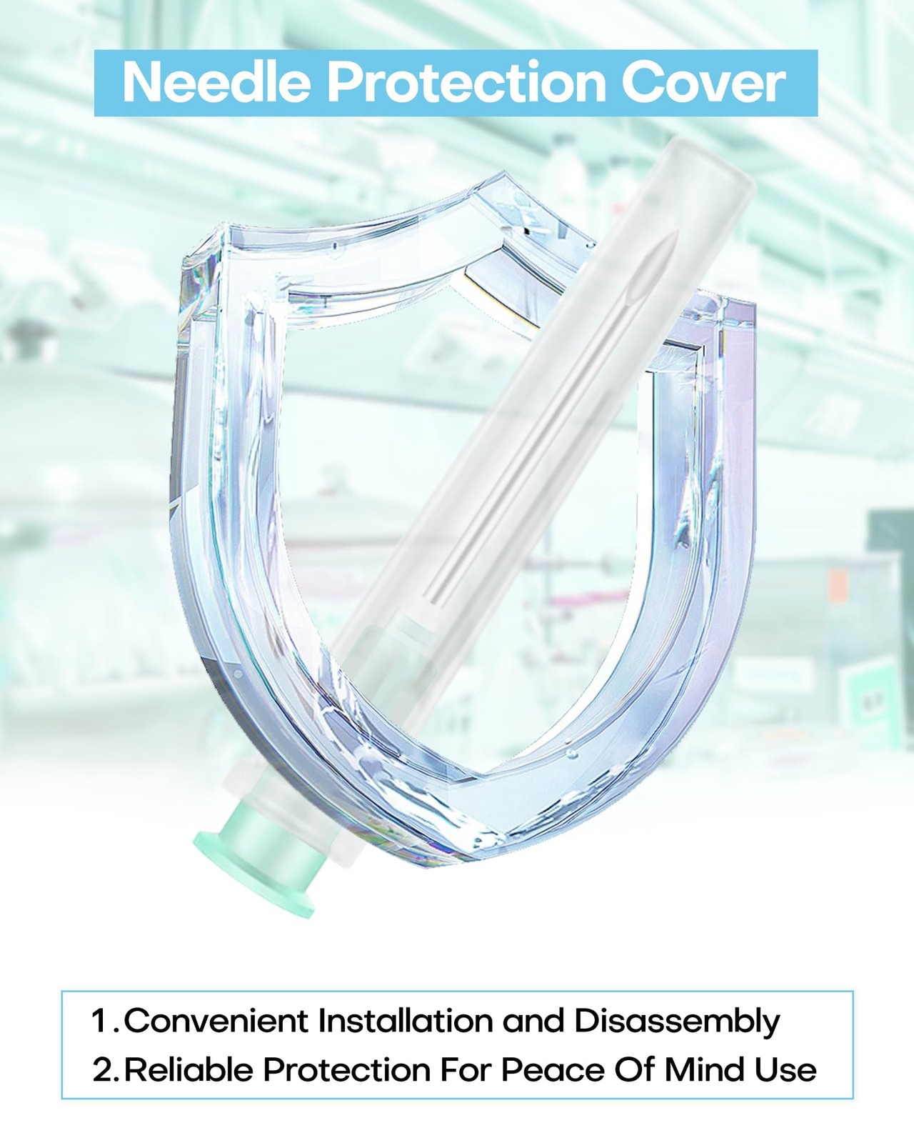 21 Gauge 1 Inch Needle for Lab Supplies, Industrial Tool Measuring 21G