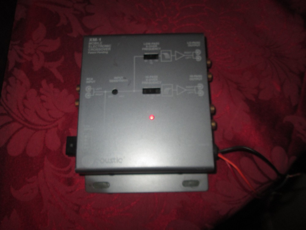 Coustic XM-1e Electronic Crossover #2