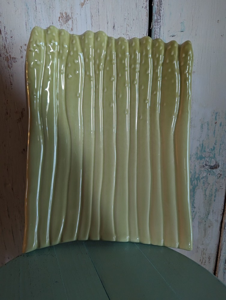 Crate And Barrel Green Aparagus Dish