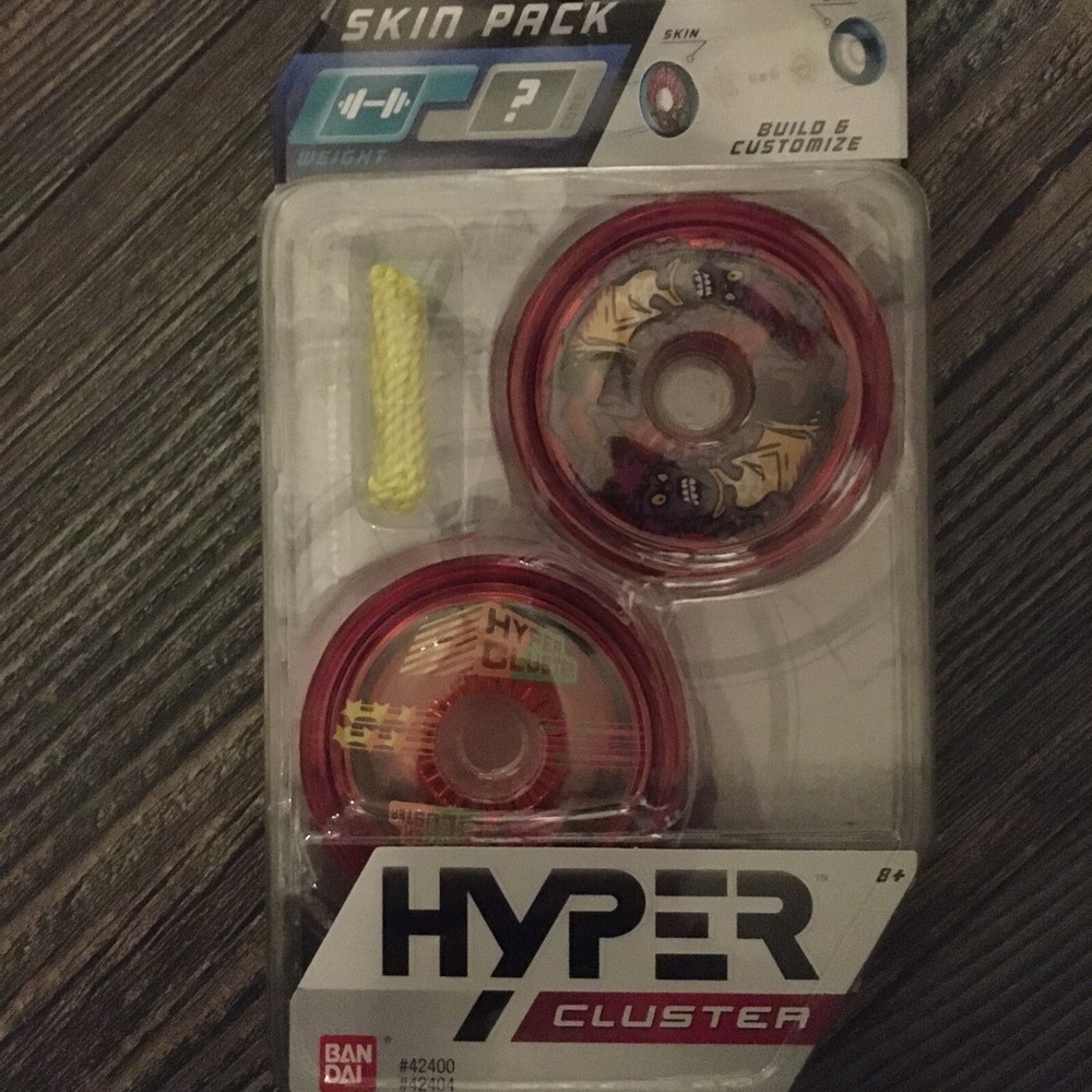 Ban Dai Hyper Cluster Yo-Yo Skin Pack #42404