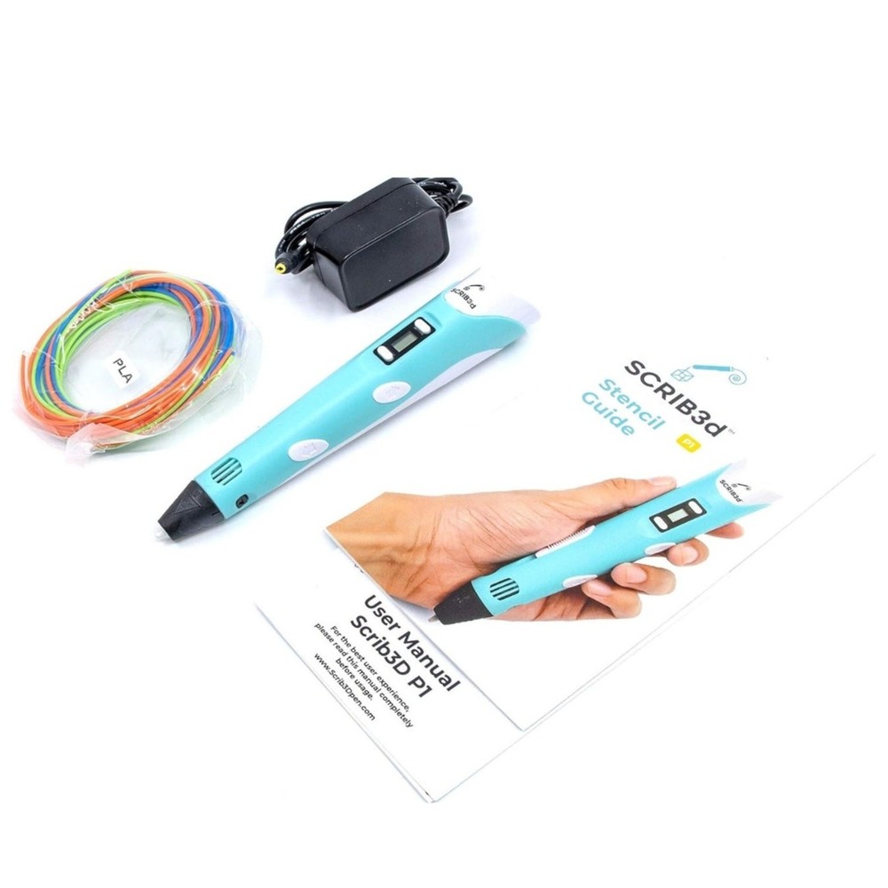 SCRIB3D P1 3D Printing Pen with Display - create Dimensional Art work Crafts
