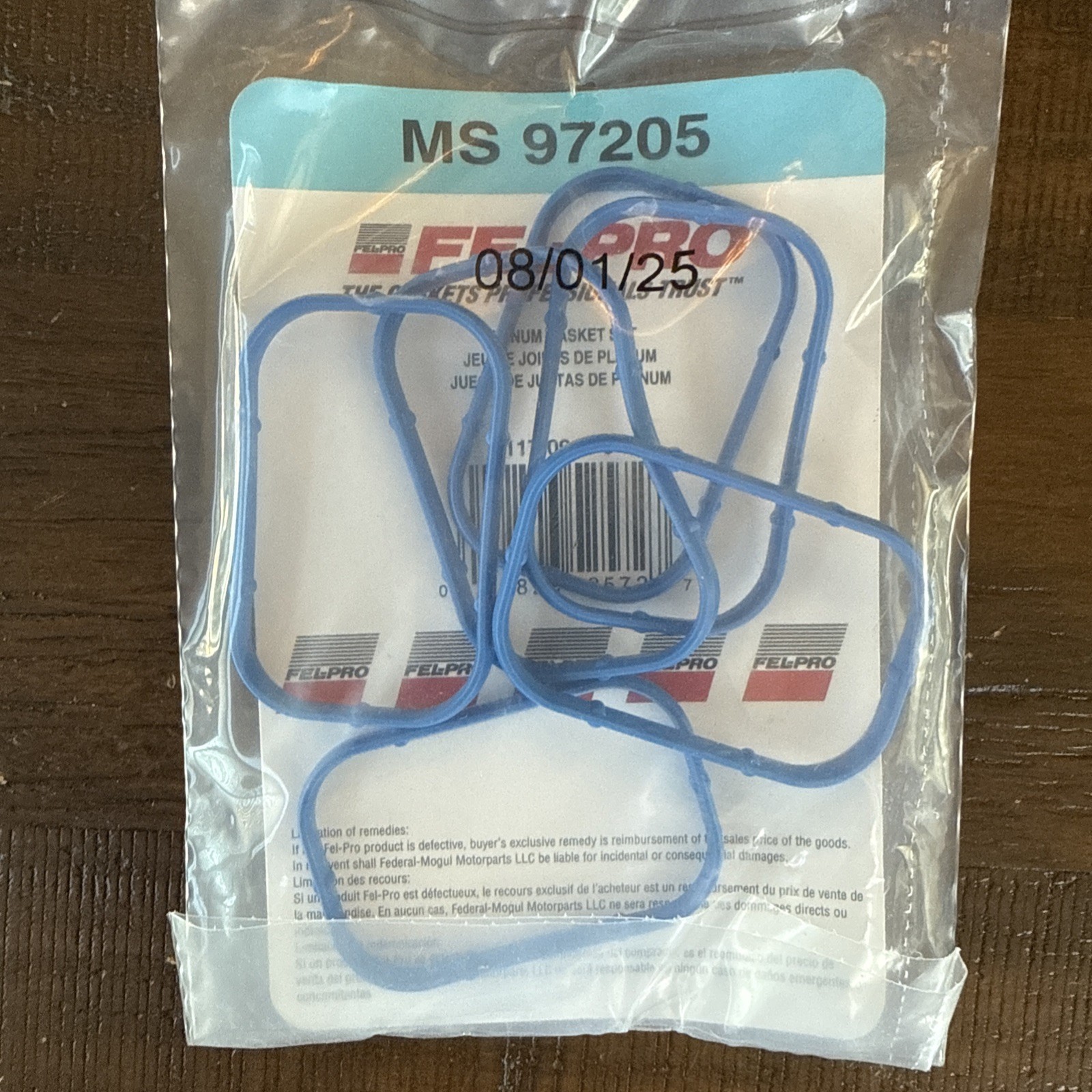 Fuel Injection Plenum Gasket Set Fel-Pro MS 97205