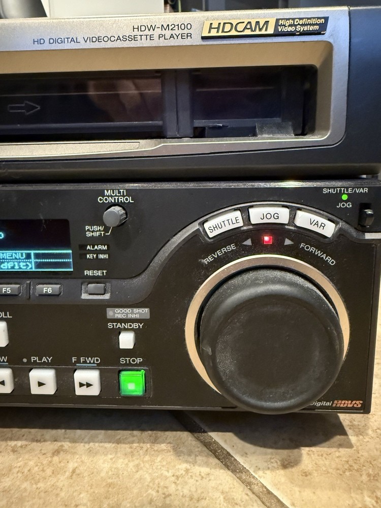 Sony HDW-M2100 HDCAM Prostudio Editing Player