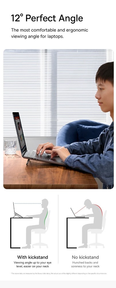 Baseus Foldable Laptop Stand Portable Notebook Support Base Holder Bracket