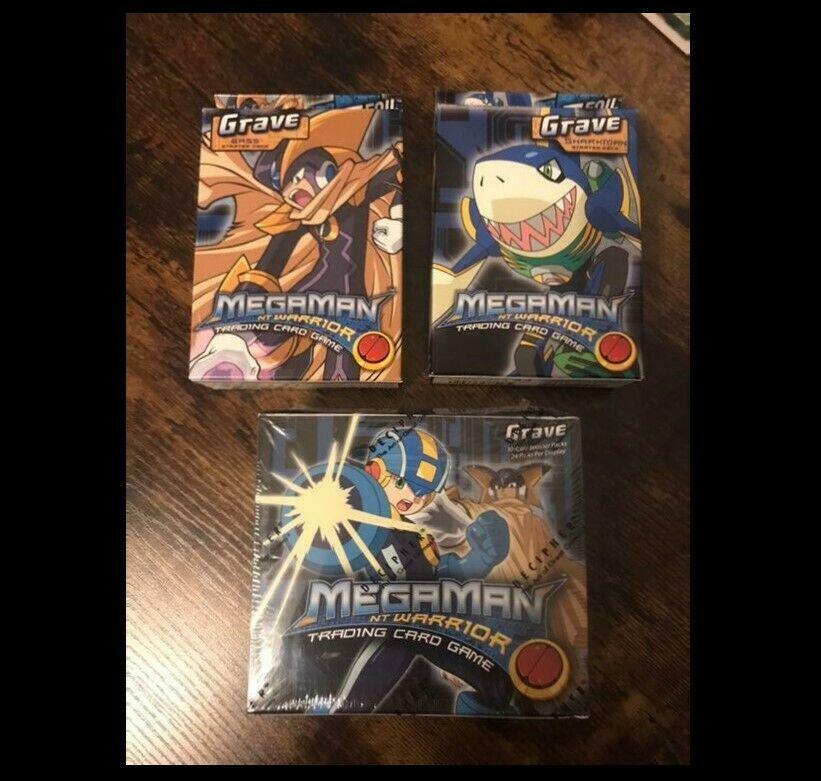 Mega Man TCG Ultimate Bundle - All Sealed Case Fresh Booster Boxes And Decks
