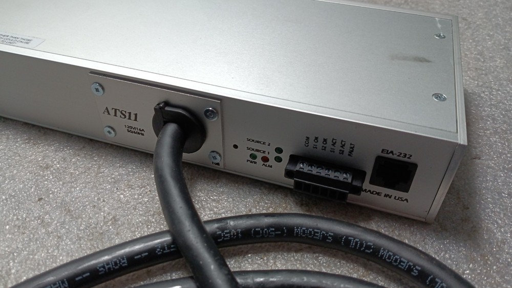NEW NO BOX BAYTECH Intertek ATS11T-20.04-44 Automatic Transfer Switch