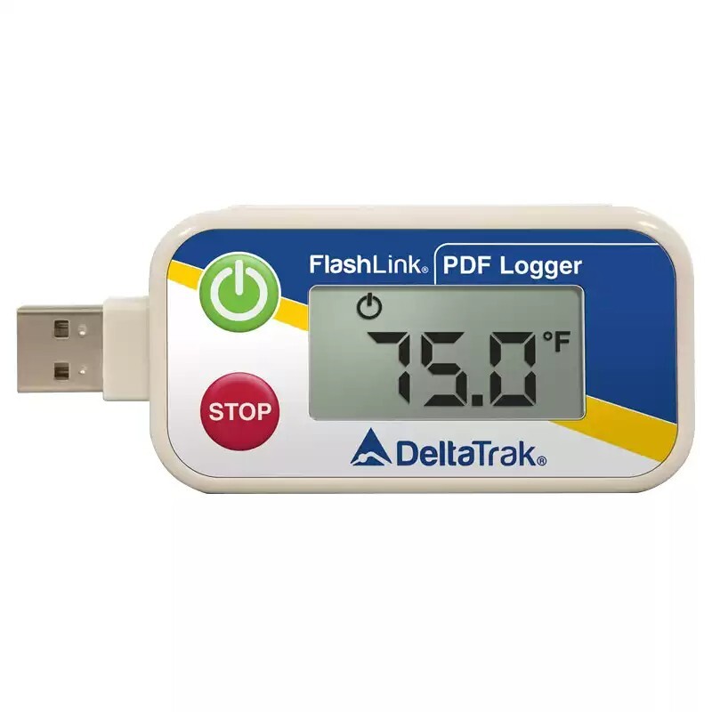 DeltaTrak USB PDF reusable data logger 40510