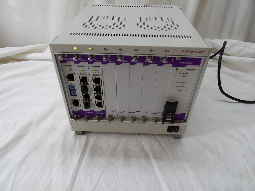 Xtramus NuStreams 600i Test System With Modules