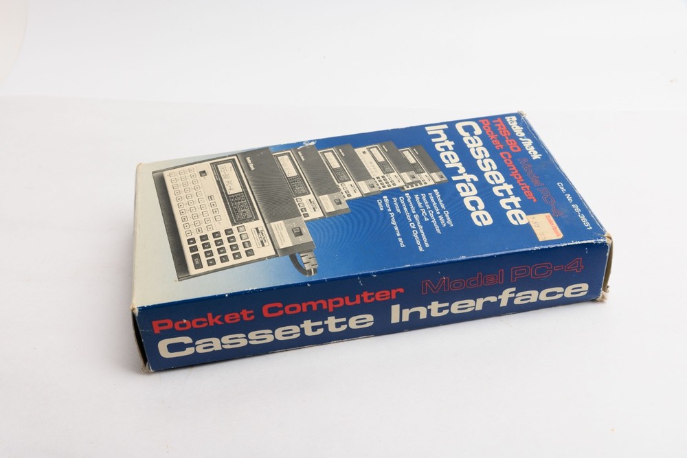 Radio Shack Tandy TRS-80 Pocket Computer PC-4 Cassette Interface