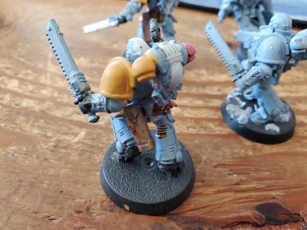 5x Assault intercessors Assembled Warhammer 40k Games Workshop