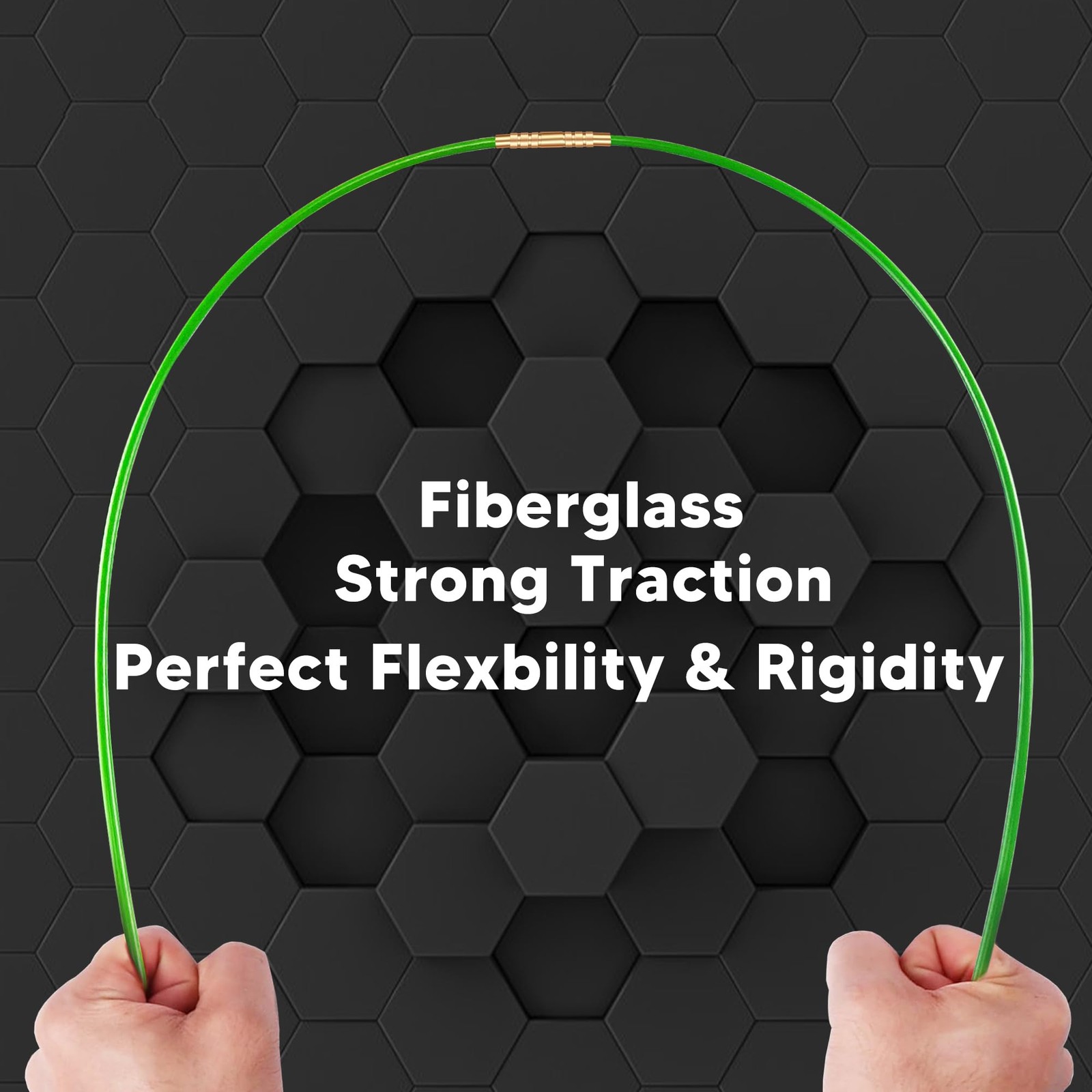 22FT Fiberglass Electrical Wire Running Kit, Wire Fishing Tools Fish Tape Wire