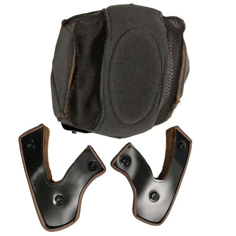 Torc T1 Helmet Liner Kit Cheek Pads Set Replacement - XS S M L XL 2XL