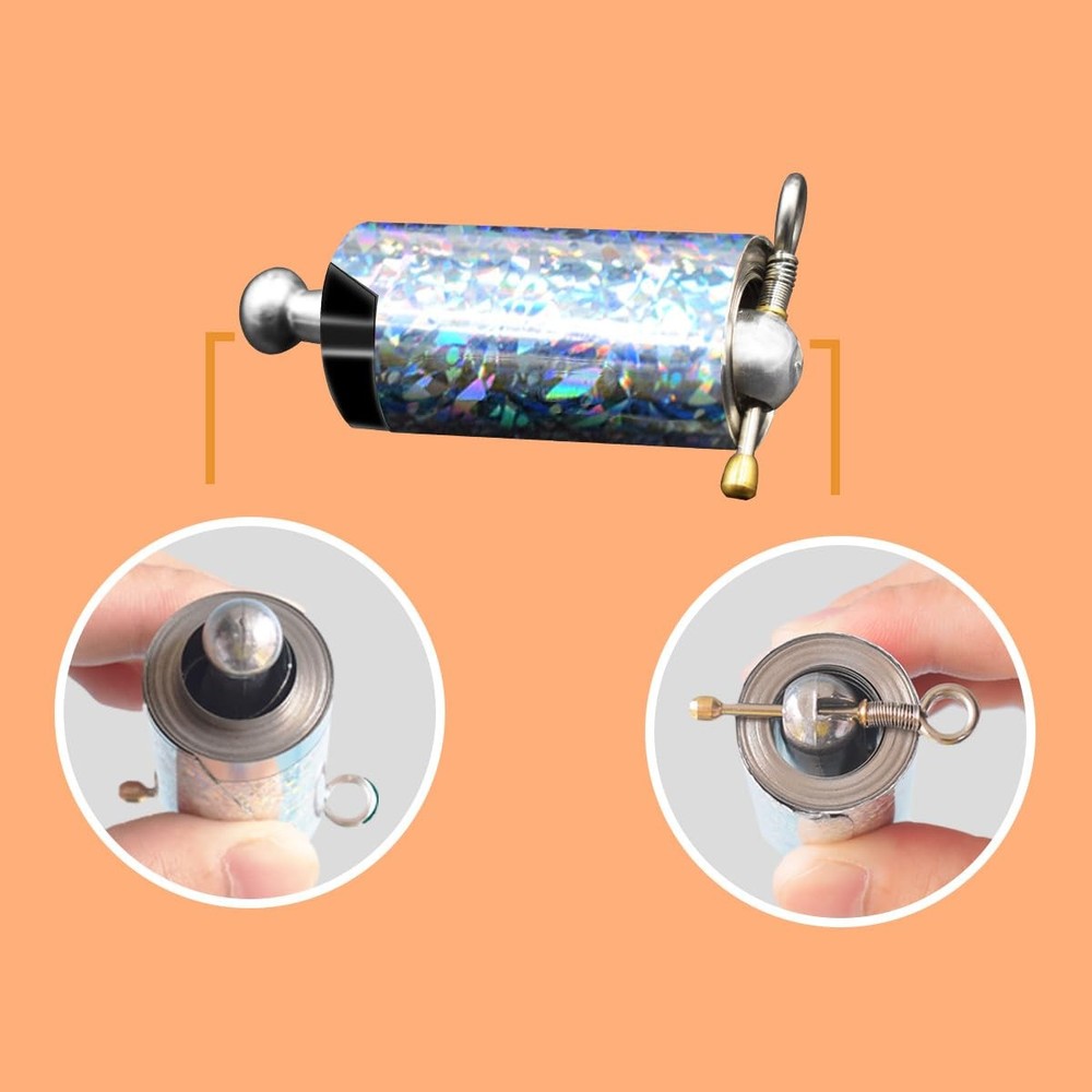 OUERMAMA Black Magic Cane Metal Appearing with Video Tutorial and