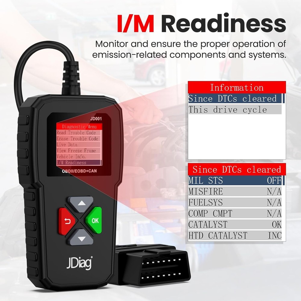 Diagnostic Code Reader Check Engine Scan Tool for 2013-2018 Dodge Ram Truck