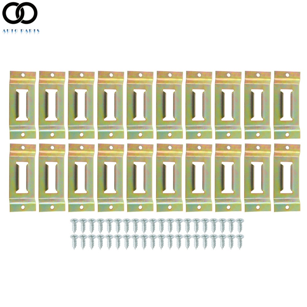 Portable Tie Down 20 Pack E Track Tie Down Rail Single Slots For Trailers Trucks