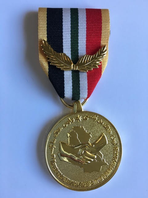IRAQ COMMITMENT MEDALS (MILITARY & CIVILIAN VERSION) SET W/AWARD CERTIFICATES