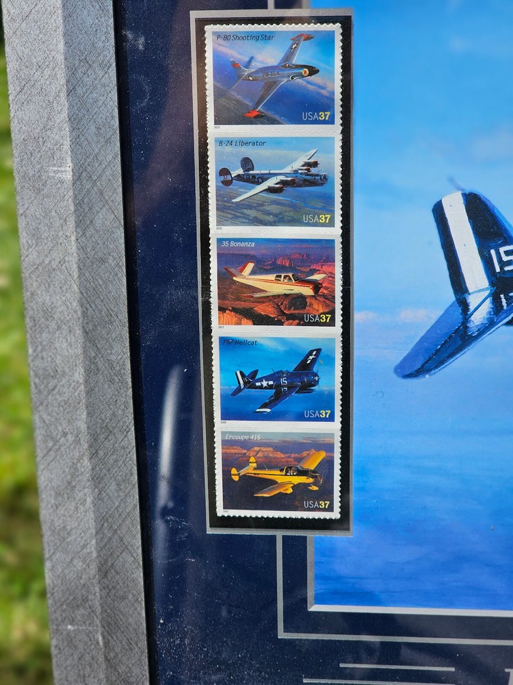 F6F Hellcat Fighter Advances in Aviation USPS