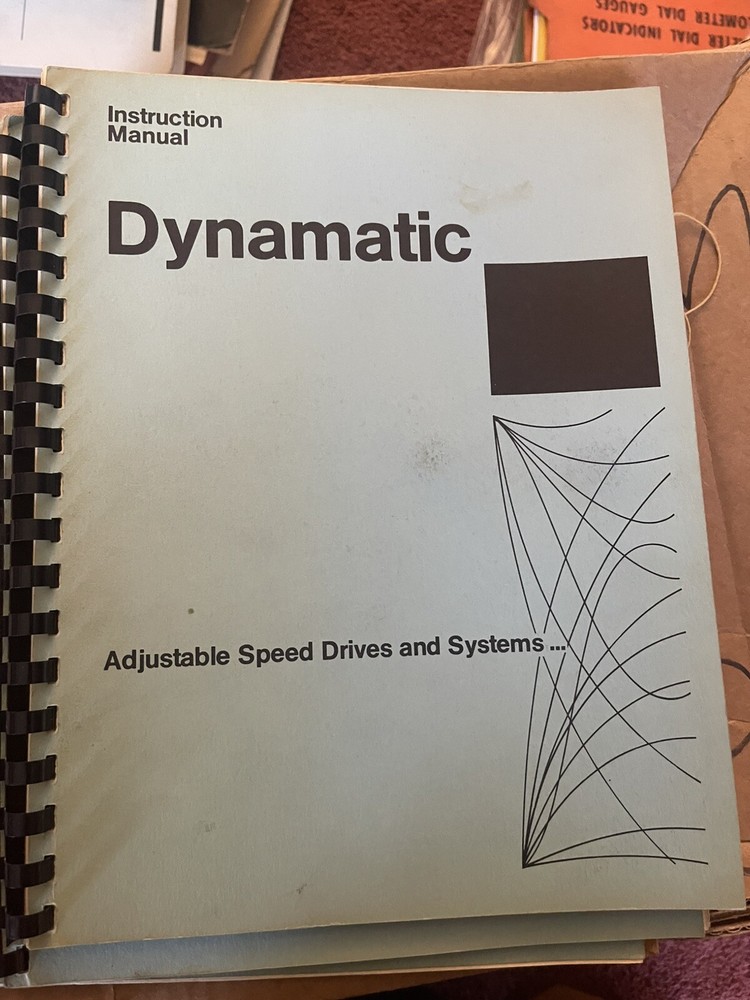 Instruction Manual Dynamic Adjustable speed drives and systems