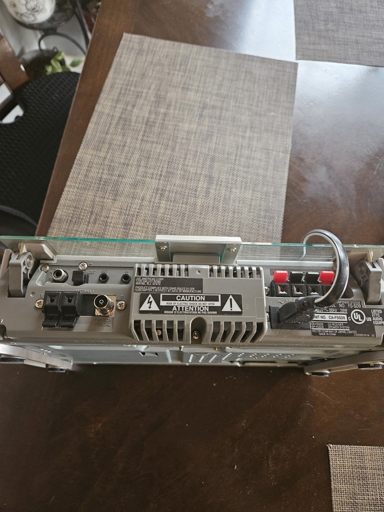 JVC FS-SD9 Compact Component System CD Player Radio with Remote.