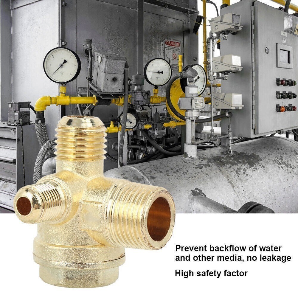 Check Valve Air Compressor Accessories One‑Way Valve Prevent Medium Backflow