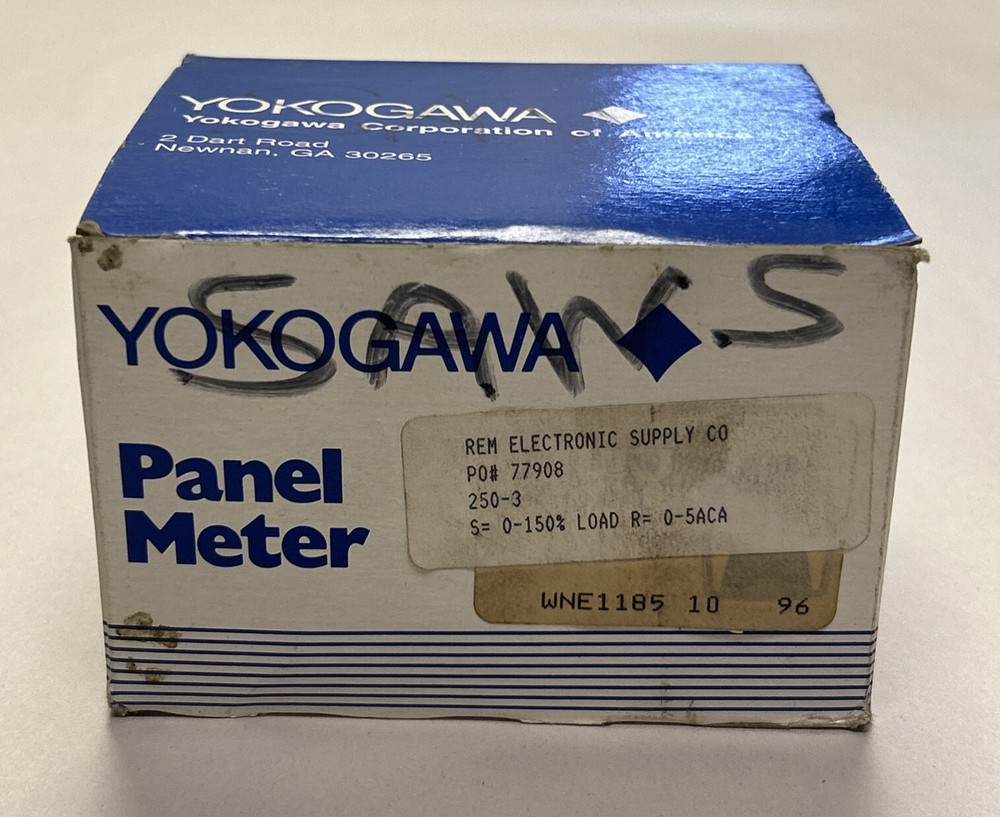 YOKOGAWA,250-3,PANEL METER NEW