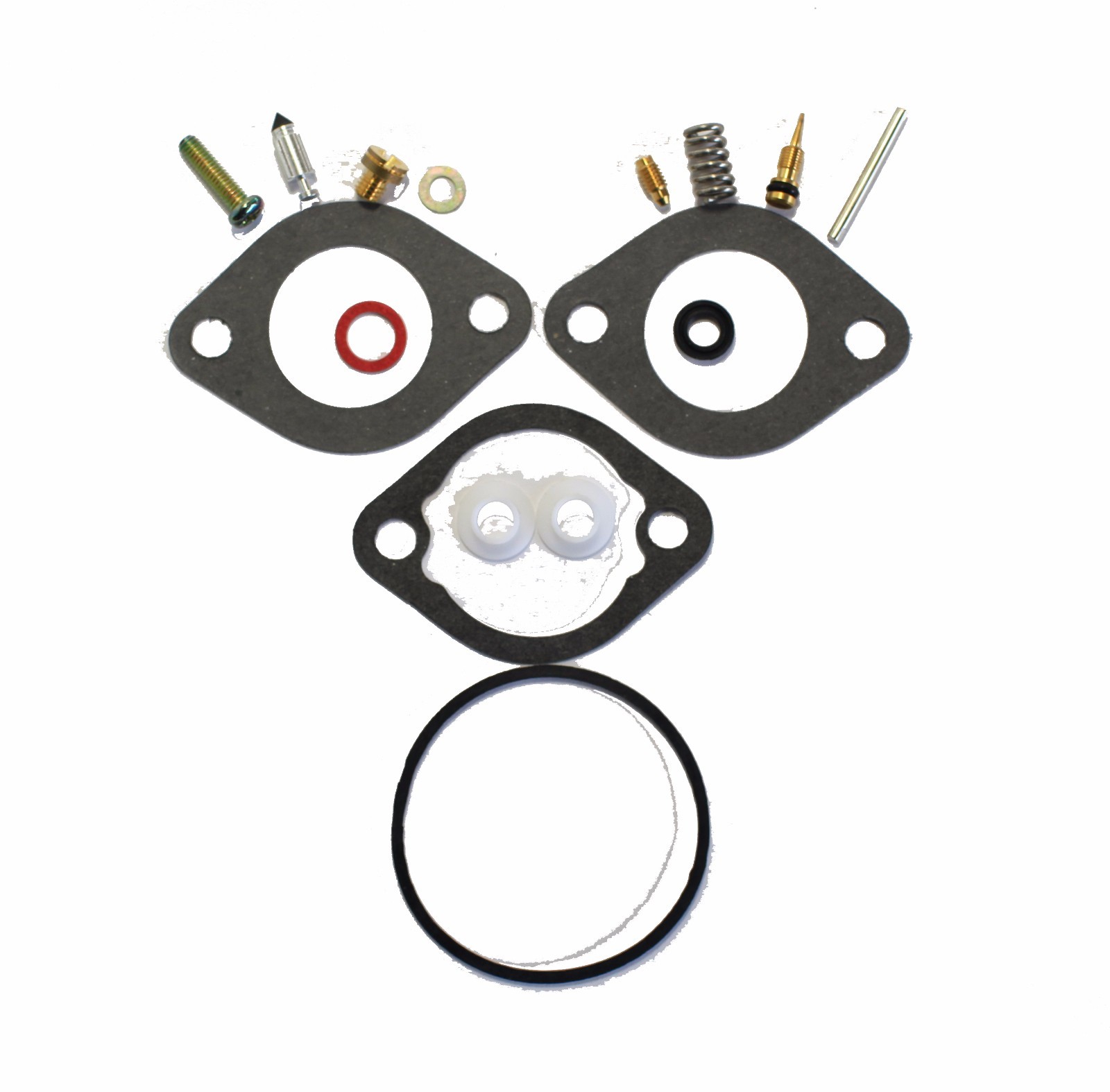 EZGO Golf Cart - Engine FJ400D Carburetor Rebuild Kit - Repairs OEM Carb 607954