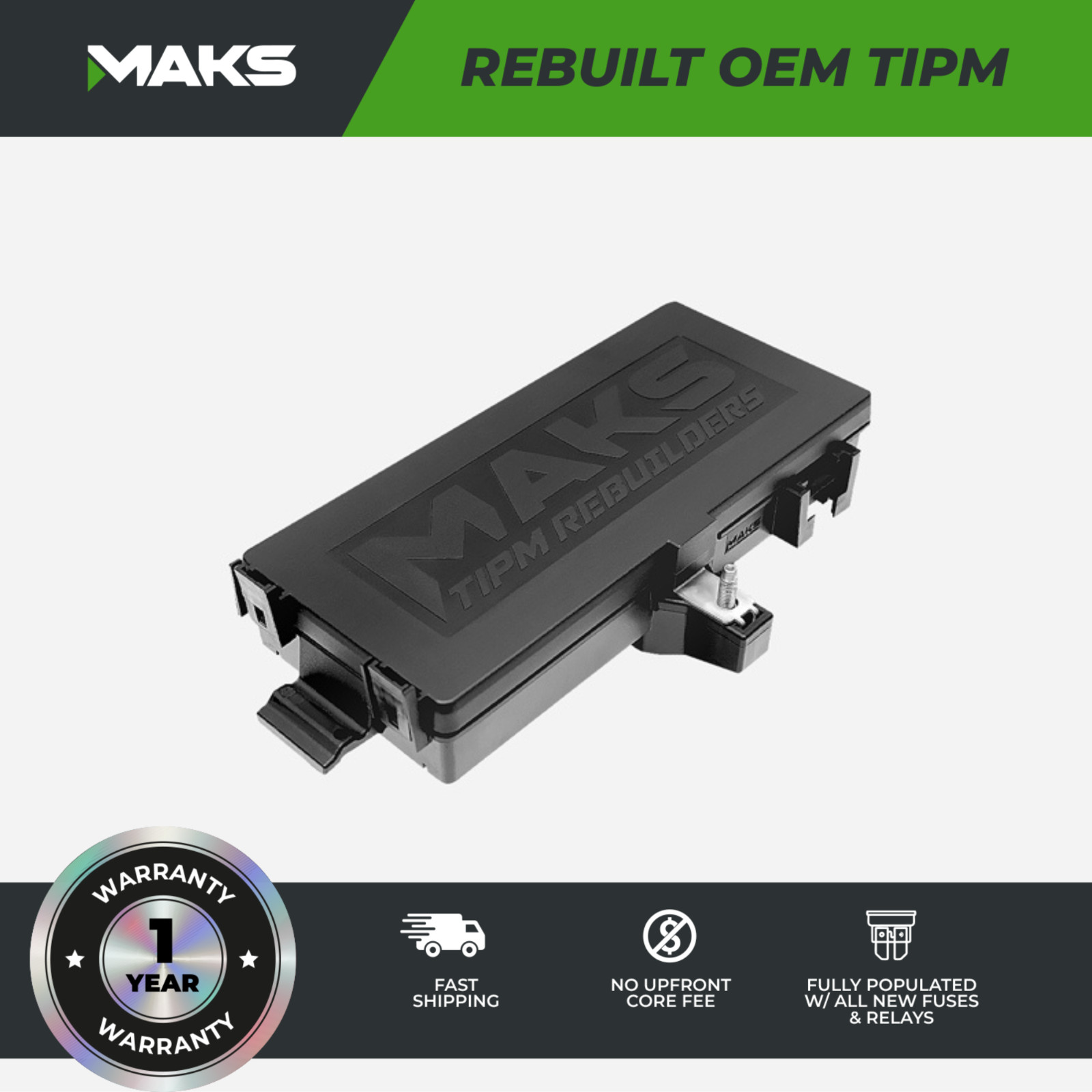 2007 Dodge RAM 2500 3500 Diesel OEM Rebuilt TIPM Fuse Box 04692115 1 YEAR WTY